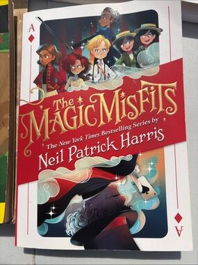4/$20 The Magic Misfits by Neil Patrick Harris - Red & White Cover